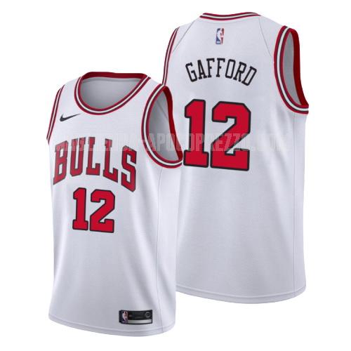 uomo maglia chicago bulls di daniel gafford 12 bianco association